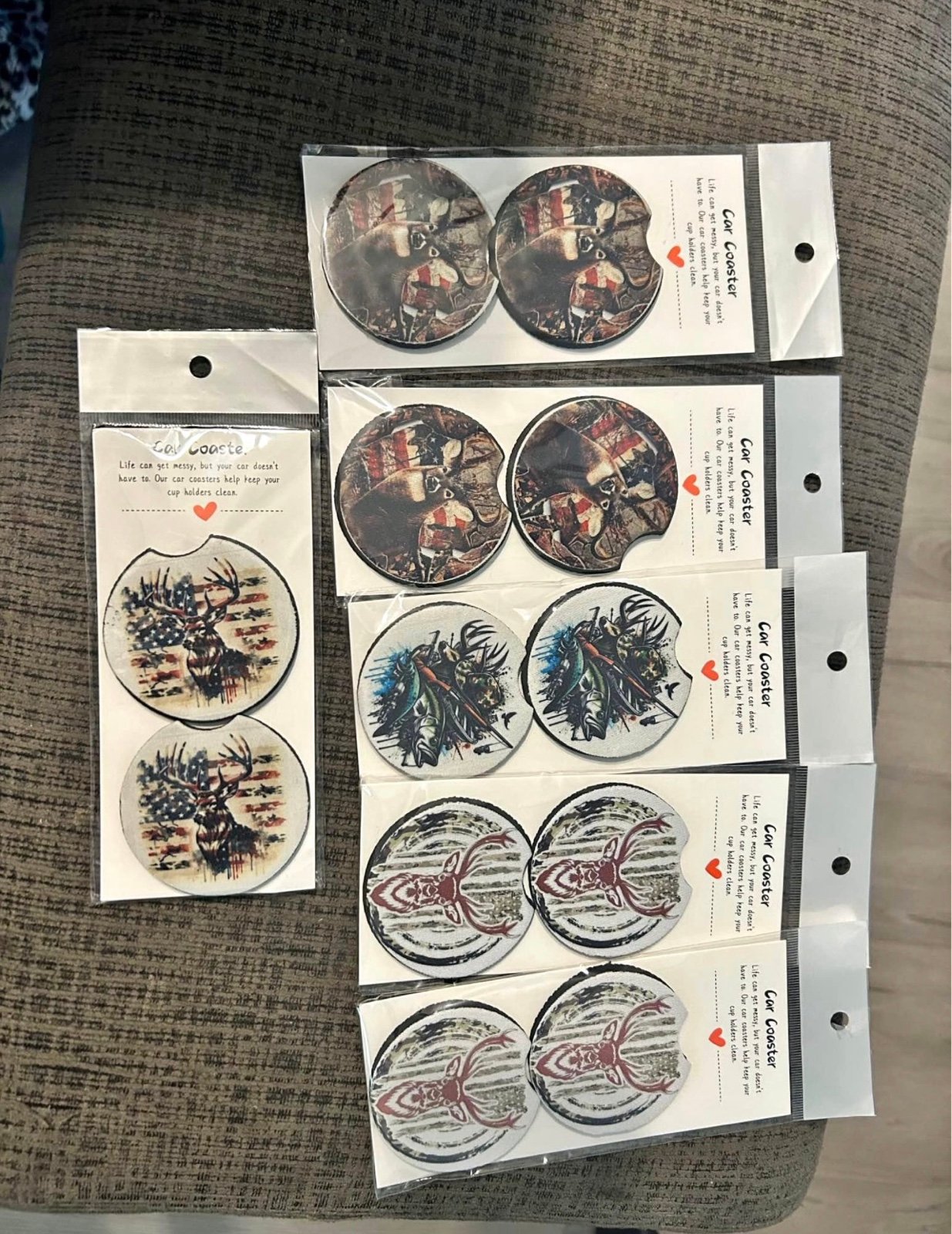 Car coasters