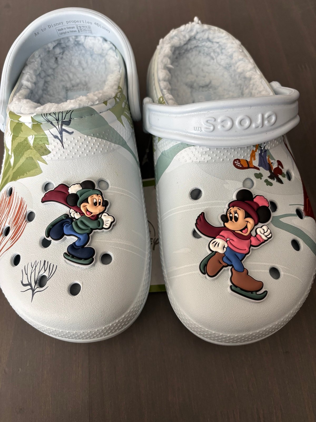 Disney Parks holiday crocs