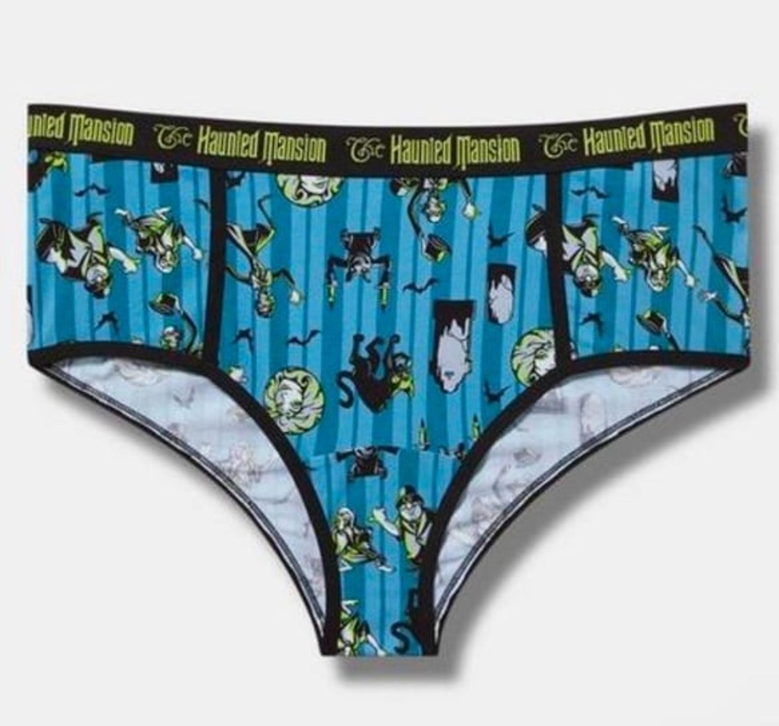 Size 00 Torrid The Haunted Mansion Cheeky Panty Nwt