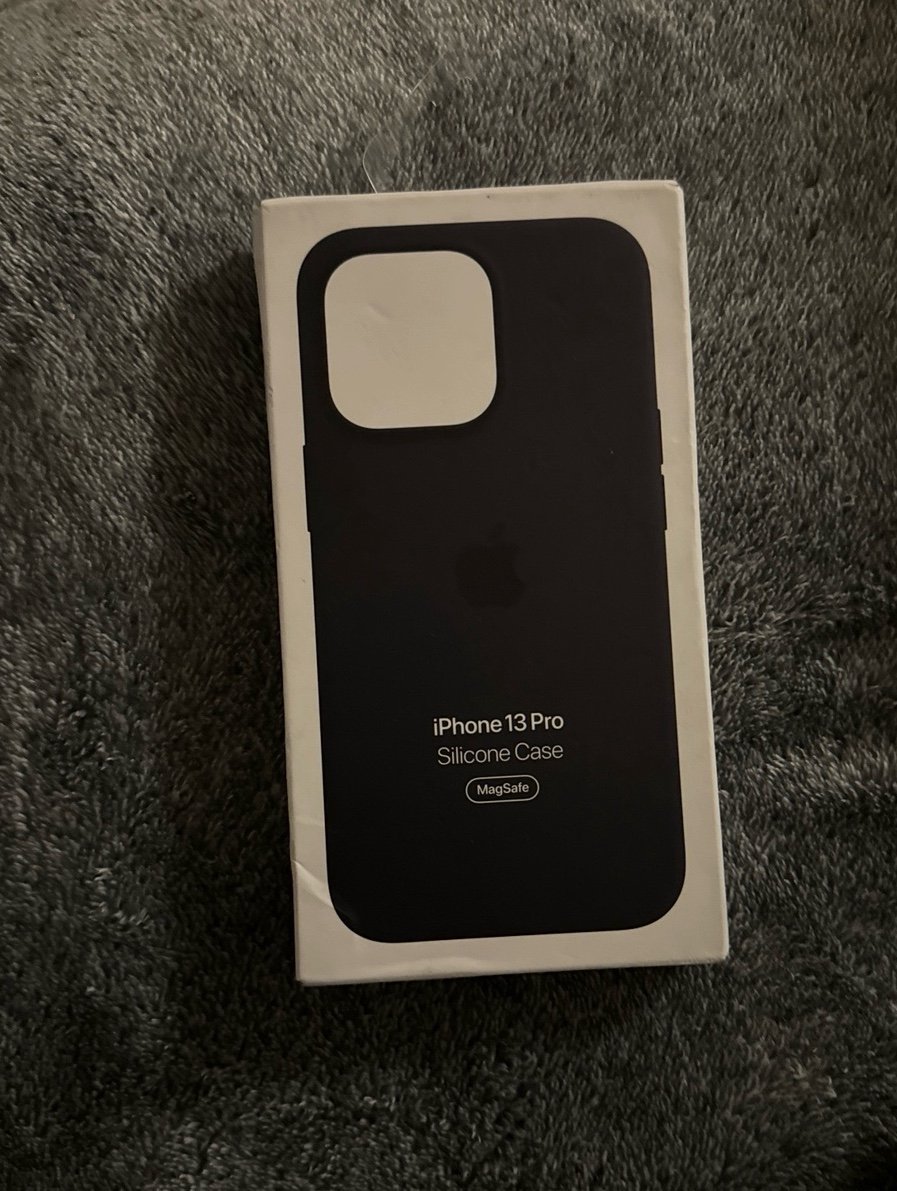 iPhone 13 Pro Case Black Silicone Otterbox [Official Unopened]
