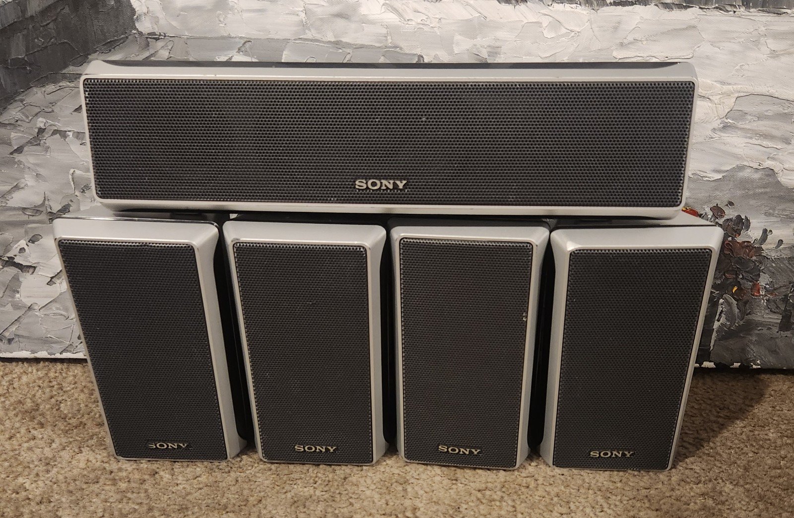 Sony SS-T43- 5 speaker system