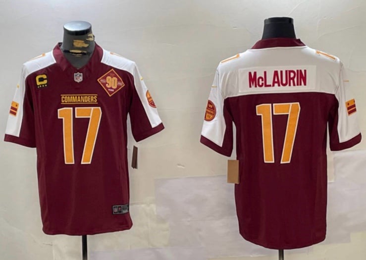 Terry McLaurin Washington Commander NFL Jersey men’s L