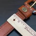 Vintage JONES New York Brown Natural Full Grain Bridle Leather Women’s Belt M