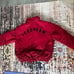 ICE CREAM Red Snakeskin Puffer Jacket