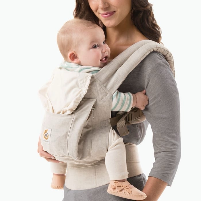 Ergobaby Natural Linen Baby Carrier