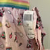 Disney Parks Minnie Mouse Rainbow 3-Piece Dress Set Pink Girl Size 12 Months NWT