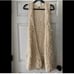 FREE PEOPLE IVORY FUZZY VEST SMALL