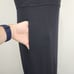 Eileen Fisher Jumpsuit Medium Black Viscose Jersey Faux Wrap Sleeveless Wide Leg
