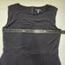 Eileen Fisher Jumpsuit Medium Black Viscose Jersey Faux Wrap Sleeveless Wide Leg