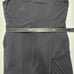 Eileen Fisher Jumpsuit Medium Black Viscose Jersey Faux Wrap Sleeveless Wide Leg