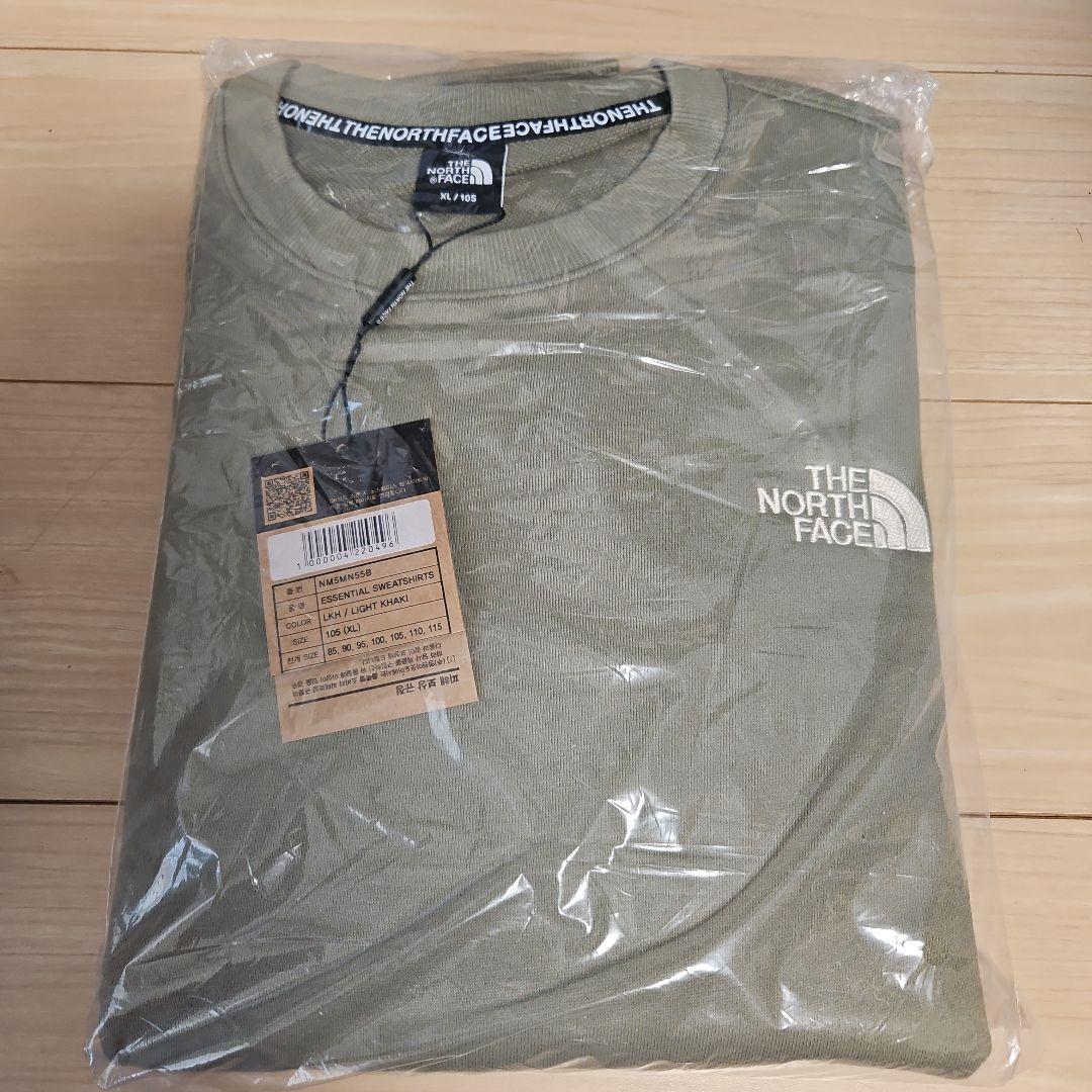 【THE NORTH FACE】 ESSENTIAL SWEATSHIRTS  R5456 THE NORTH FACE Cotton Essential Sweatshirt 'Grey' NM5MP40C