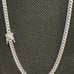 New Solid .925 sterling silver 4mm Miami Cuban 24in Italy