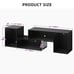 2 PCS Media Console Cabinet for 45 - 70 inch TVs