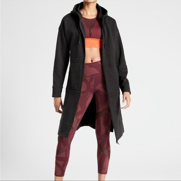 ATHLETA WOMEN’S 486255 TENACITY DUSTER SWEATSHIRT size small