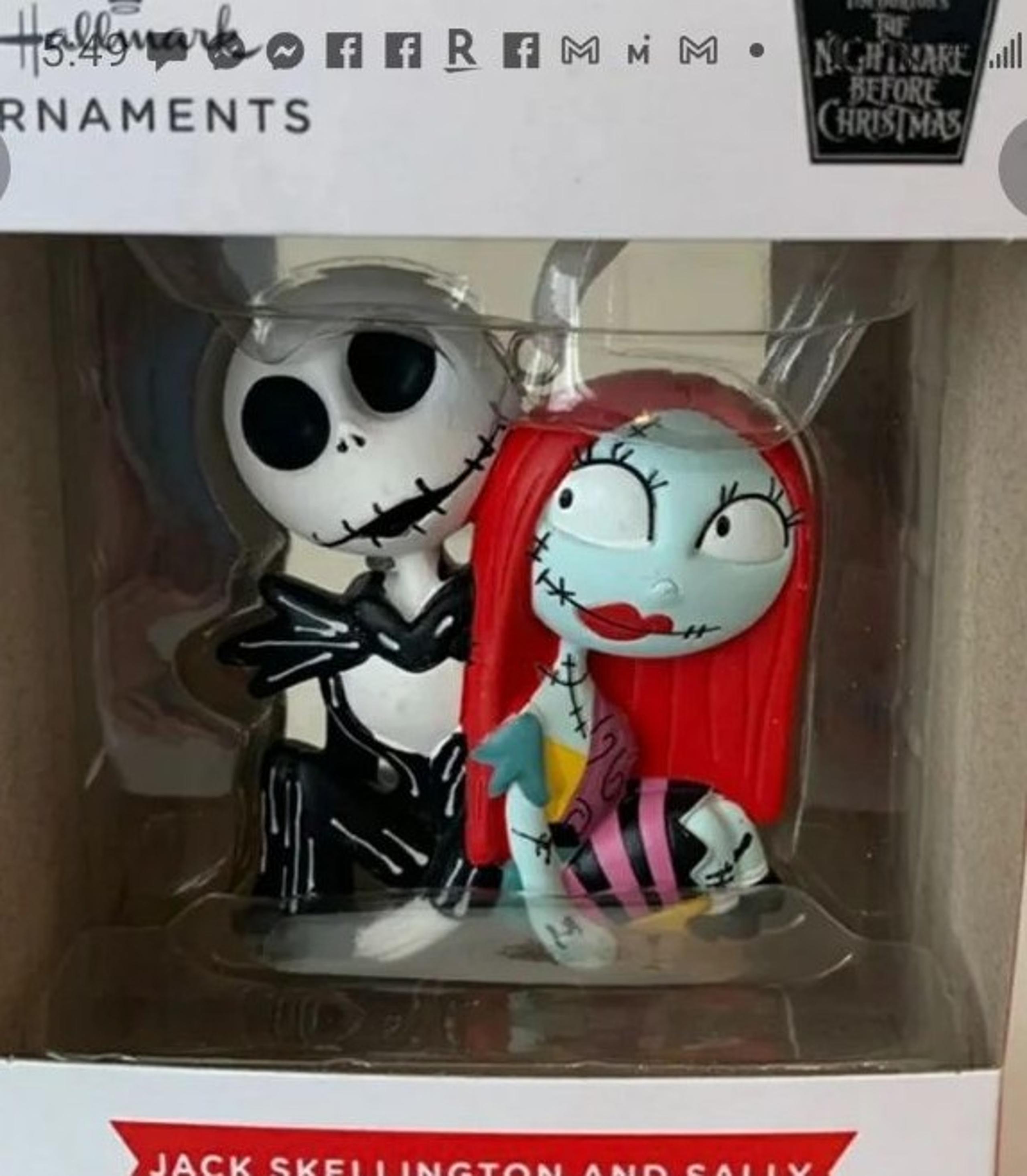 2021 Nightmare before Christmas - Hallmark