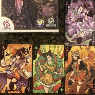 Hanamikoji + 4 promos / Board Card Game