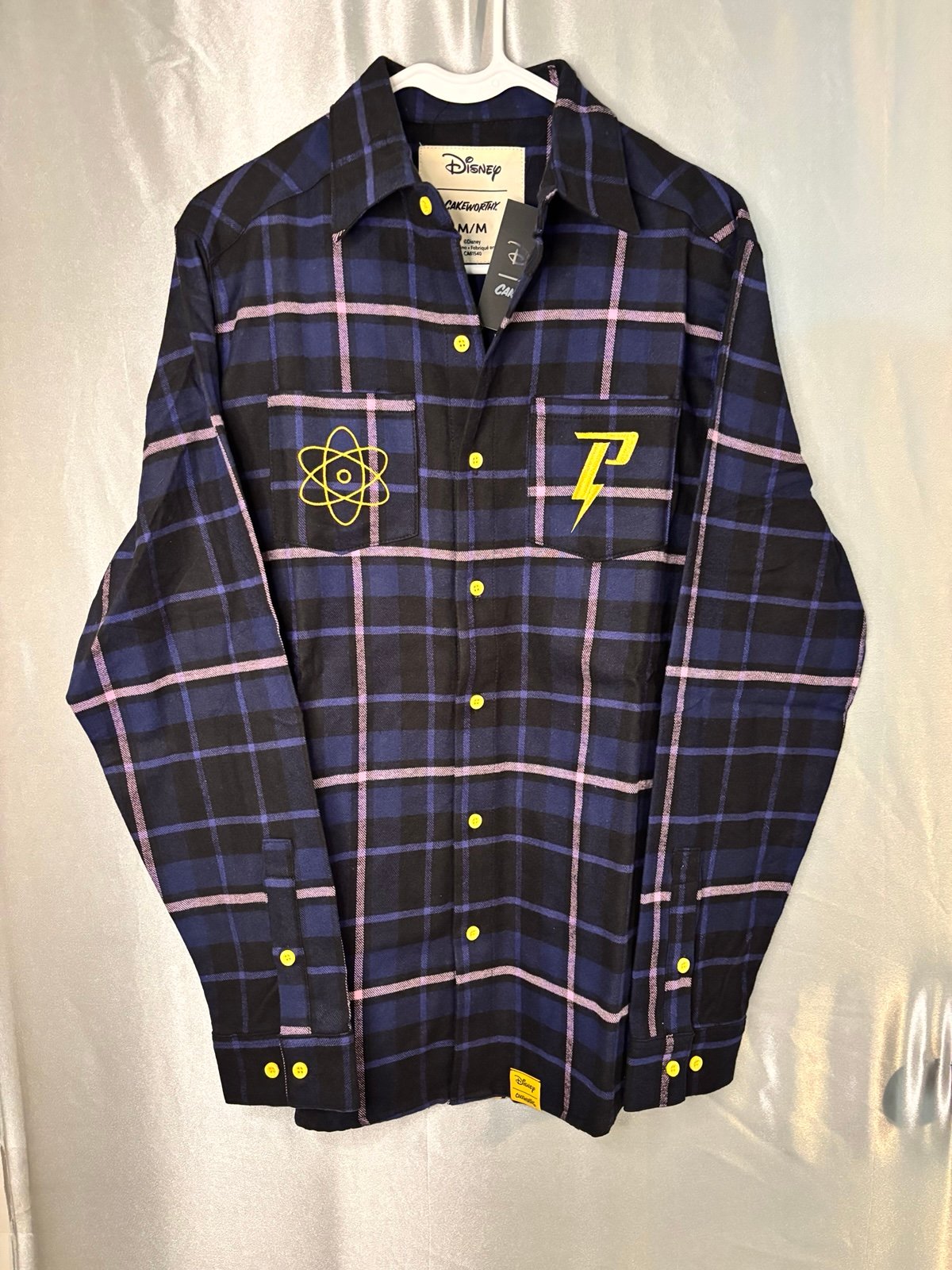 Cakeworthy Size Medium Powerline NWT Flannel Shirt - SOLD OUT
