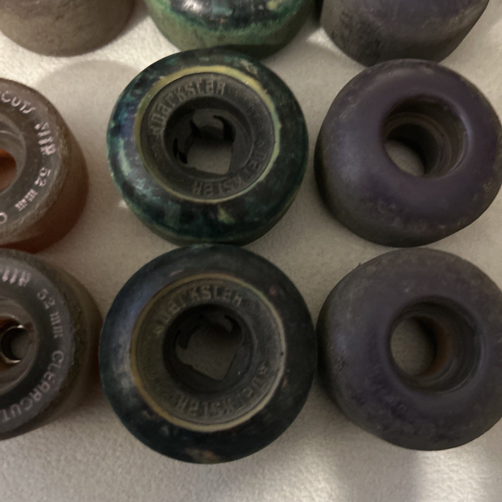World Industries And Random Vintage Skateboard Wheels -Lot of 18
