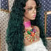 Wowfactor green Hawaiian wave lace wig