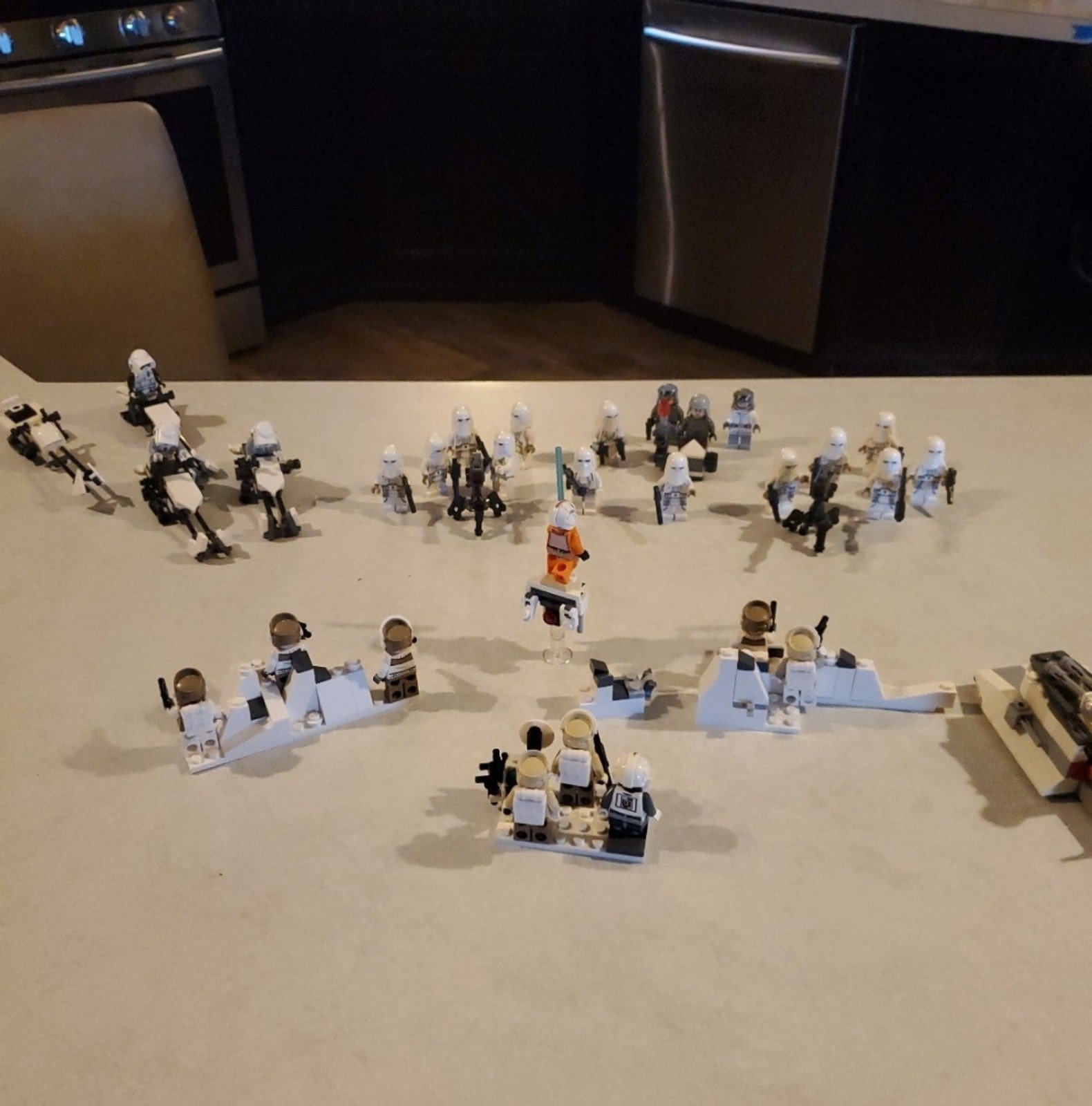 Lego Star Wars Hoth Snowtrooper Luke Skywalker