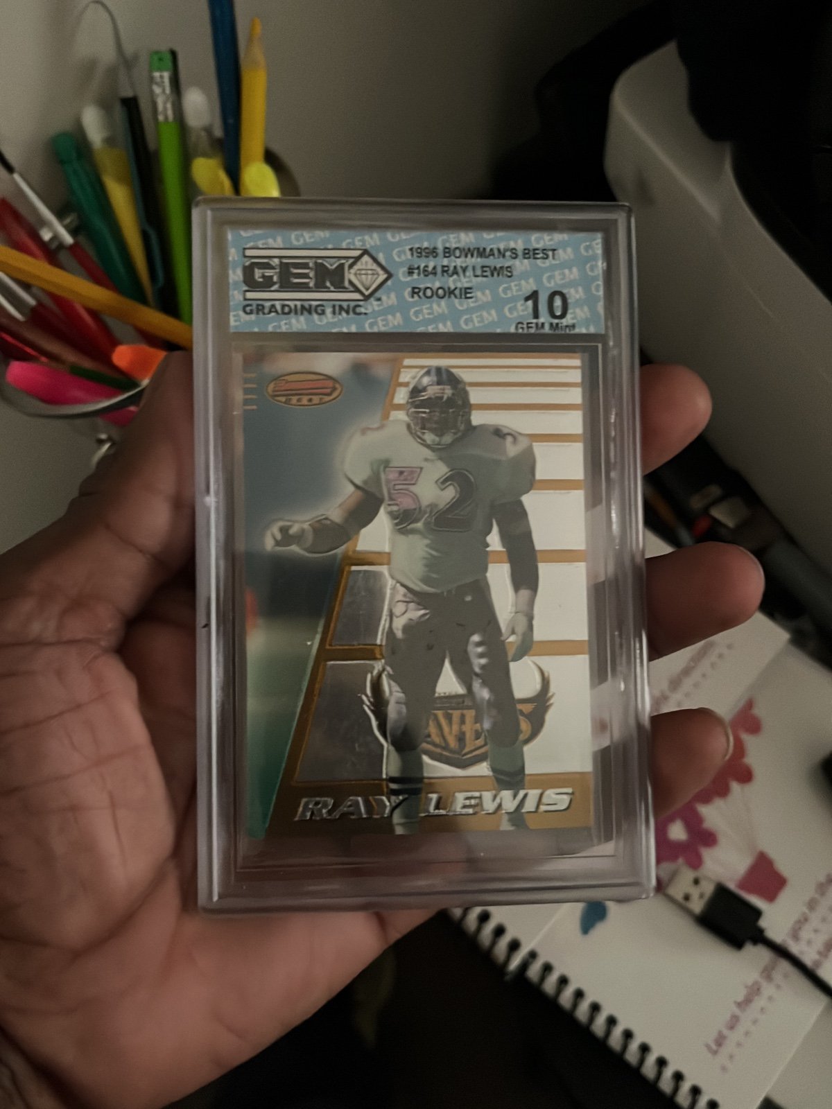 Ray Lewis rookie card