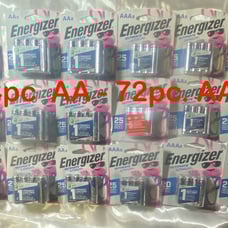 Large Lot Energizer AA, AAA Ultimate Lithium BATTERIES 136 Total