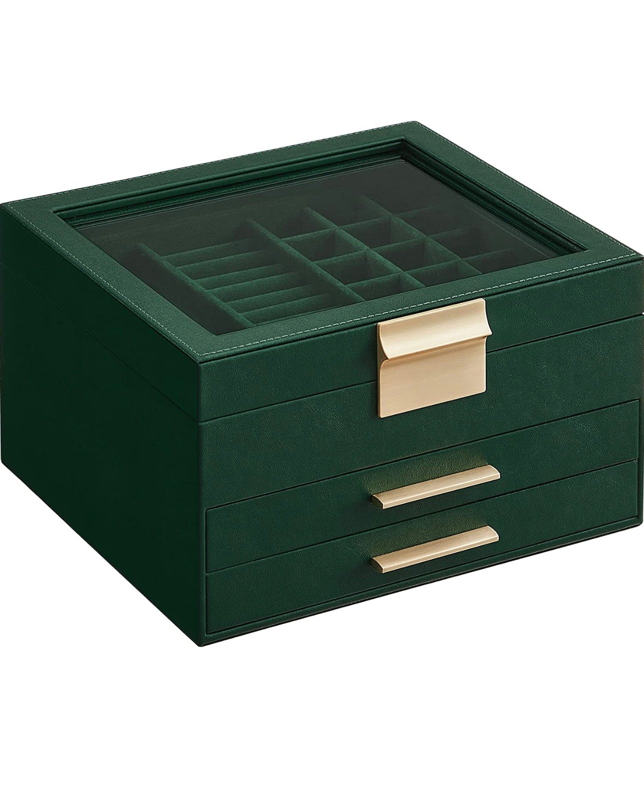 Green Jewelry Box Jewelry Organizer