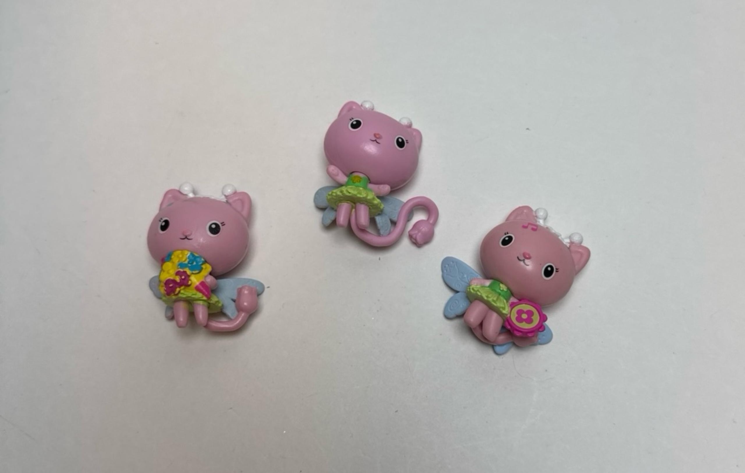 Gabby’s Dollhouse Netflix Pink Kitty Fairy Purr-ific Mini Action Figure