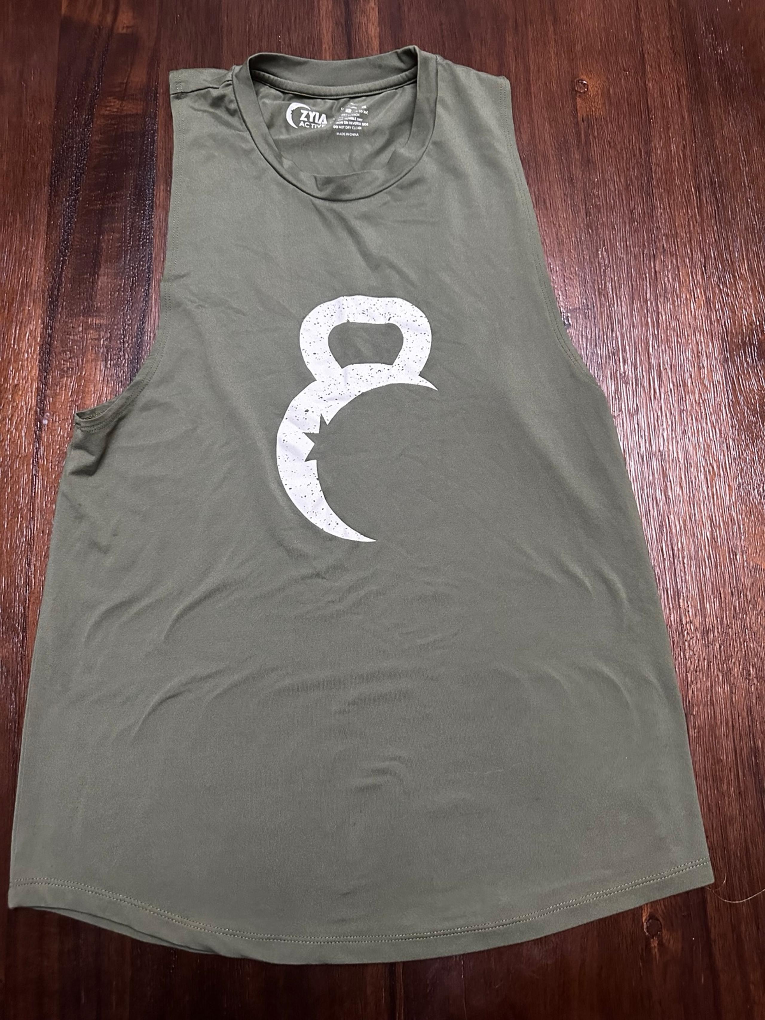 Zyia active tank top. Women’s size Medium. Green