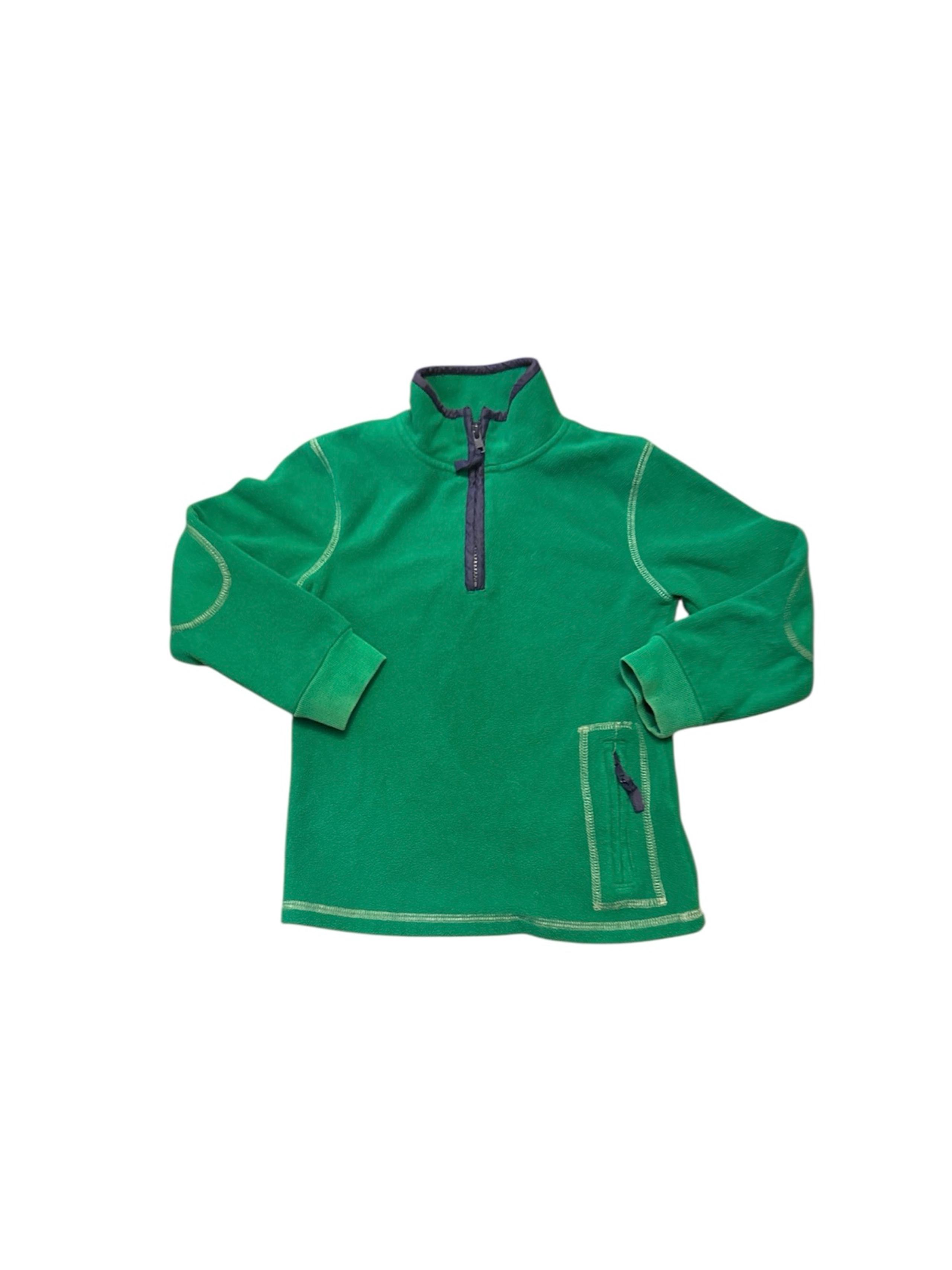 Mini Boden fleece quarter zip