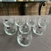 Encore by Toscany - Eight Vintage hand Blown Cut Crystal Old Fashioned Glasses