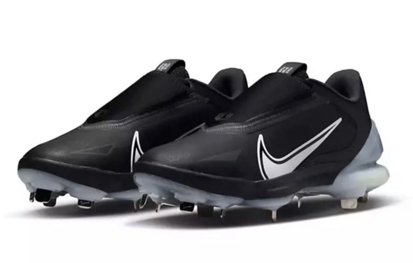 NEW [Nike] Force Zoom Mike Trout 8 Pro Black Metal Baseball Cleats Men's Size 10