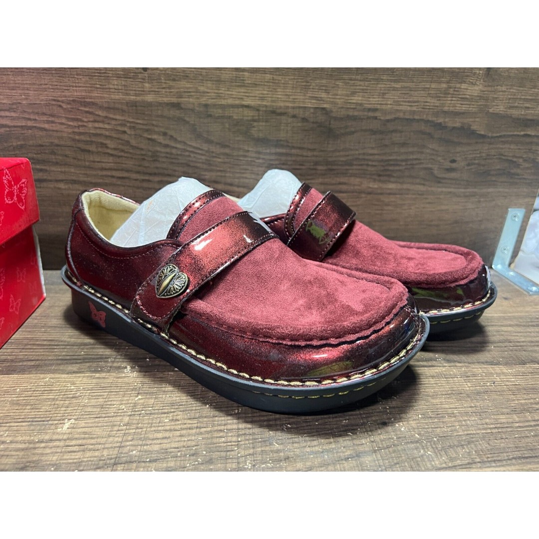Alegria Marie Leather Slip-Ons Aplomb Women's EU 37