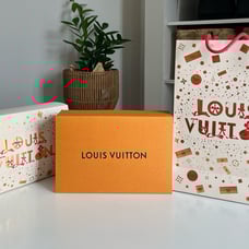 Louis Vuitton Box, Bag and Ribbon Holiday Set