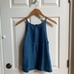 Native Youth chambray halter top, size S