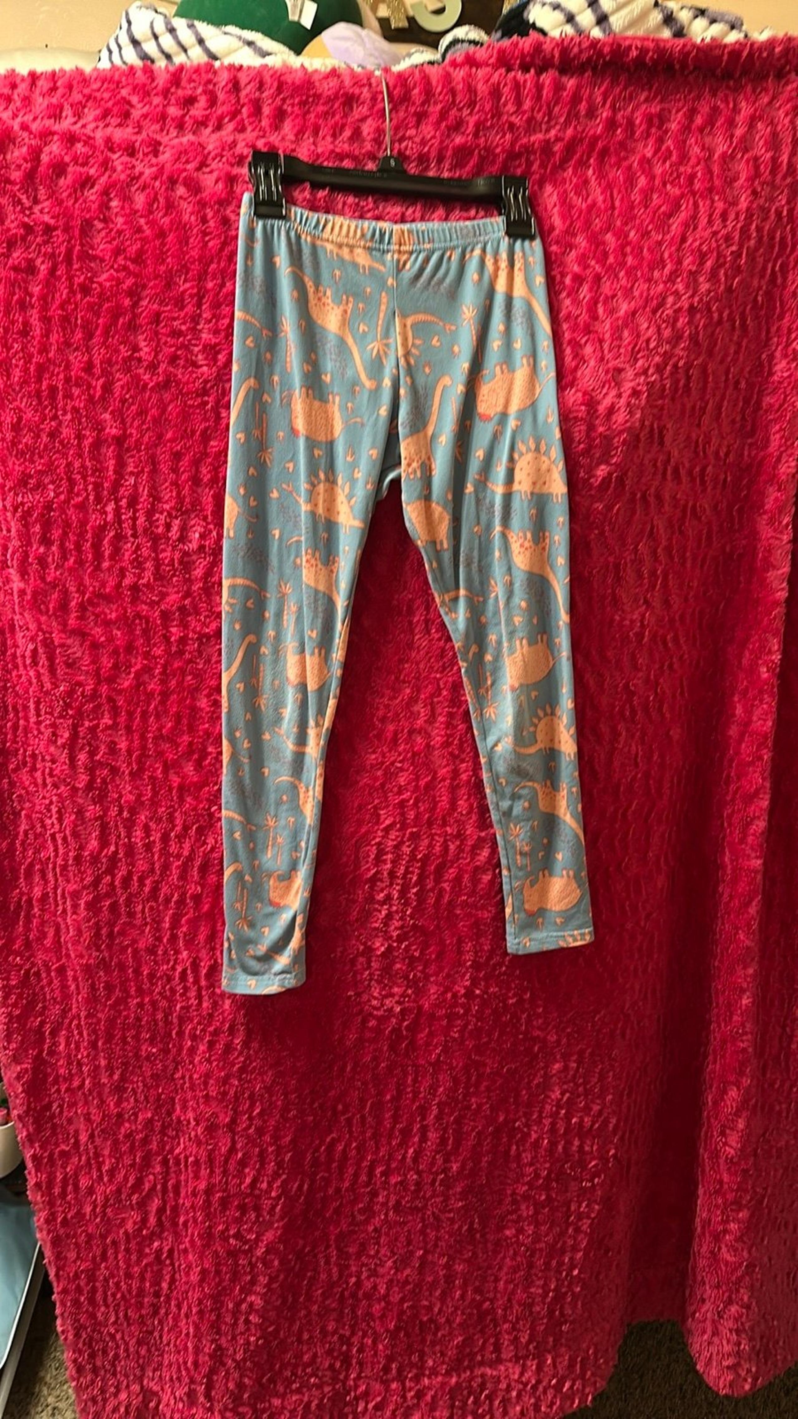 Dot dot smile dinosaur leggings