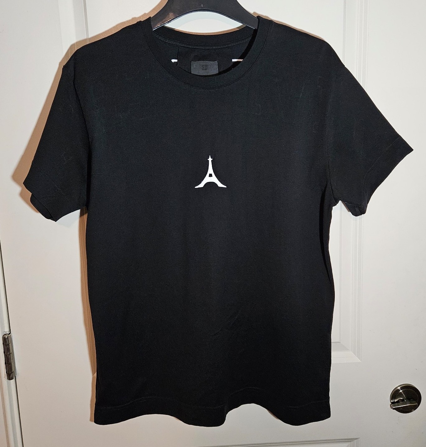 GIVENCY Eiffel Tower Back Logo T-shirt Men's Size Medium