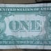 Series 1935F Silver Certificate One Dollar Bill