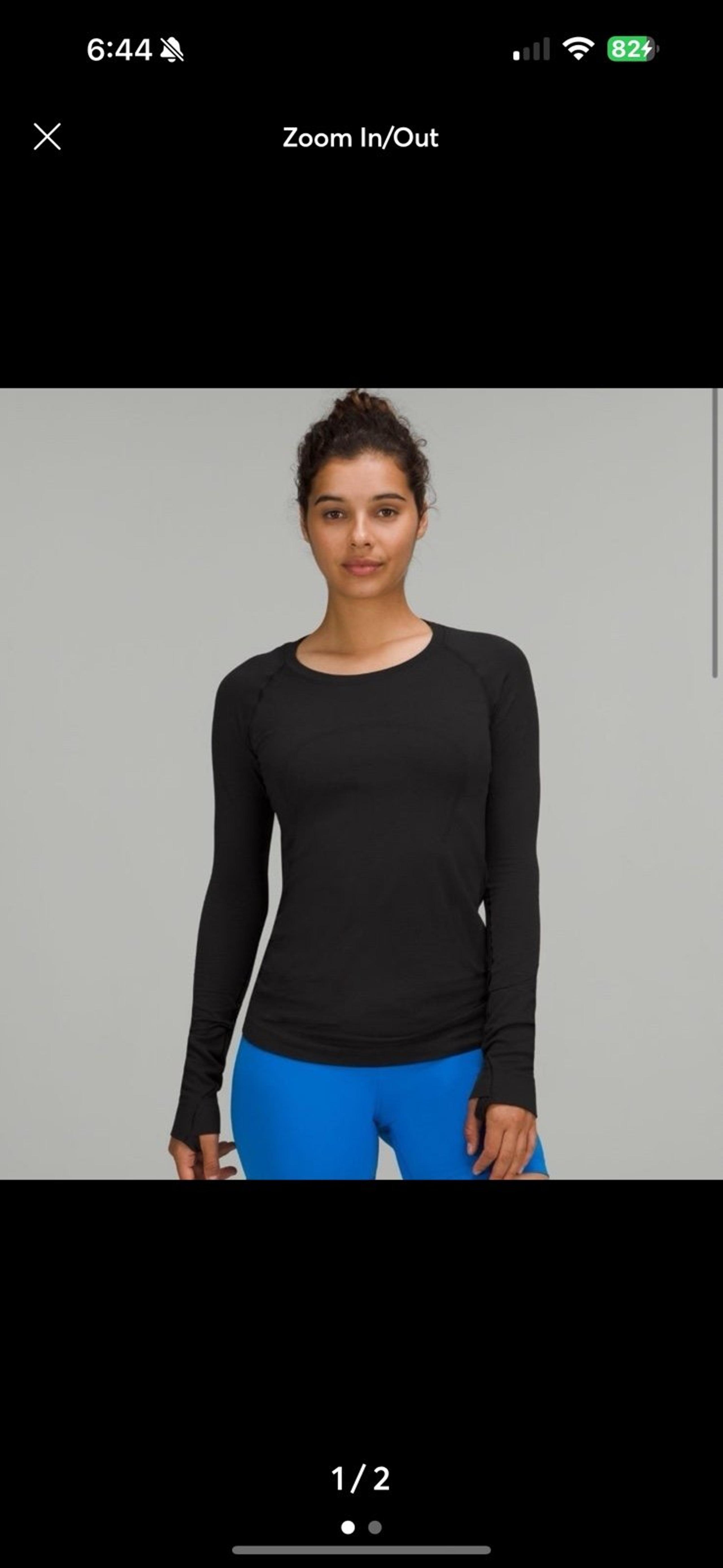 Lululemon Swiftly 2.0 Black