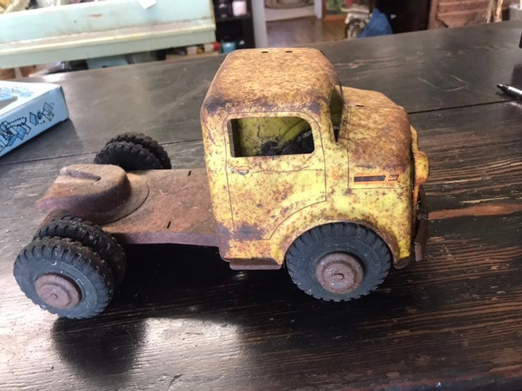 Vintage 1950s toy truck
