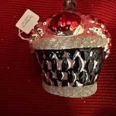 vintage mercury glass ornament