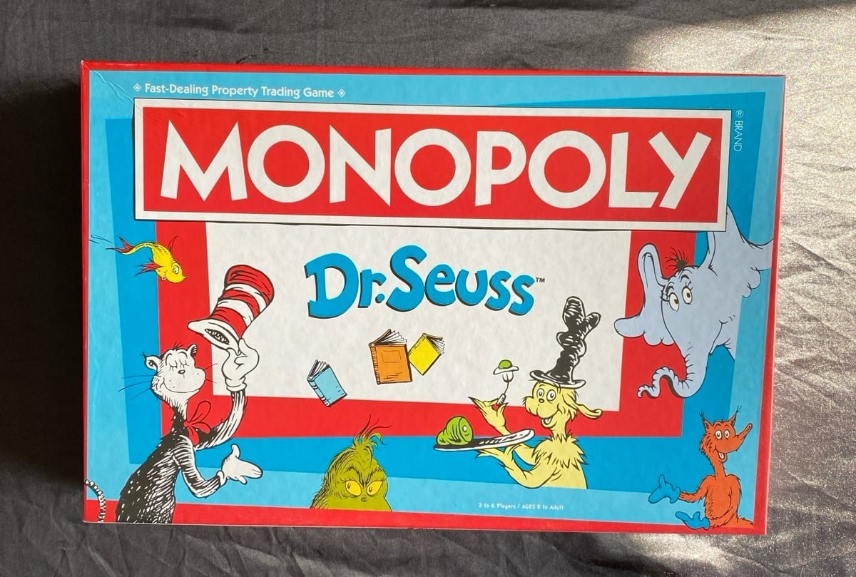 Monopoly Board Game Dr. Seuss Edition