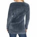 Orvis Sweater Chunky Knit Marled Navy Blue Grey Ultra Plush Chenille Pullover XL
