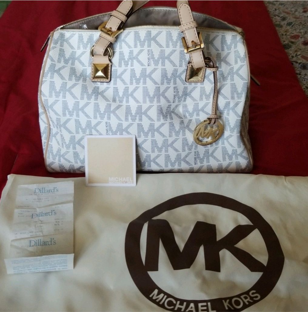 MK Grayson Large satchel (greyson)