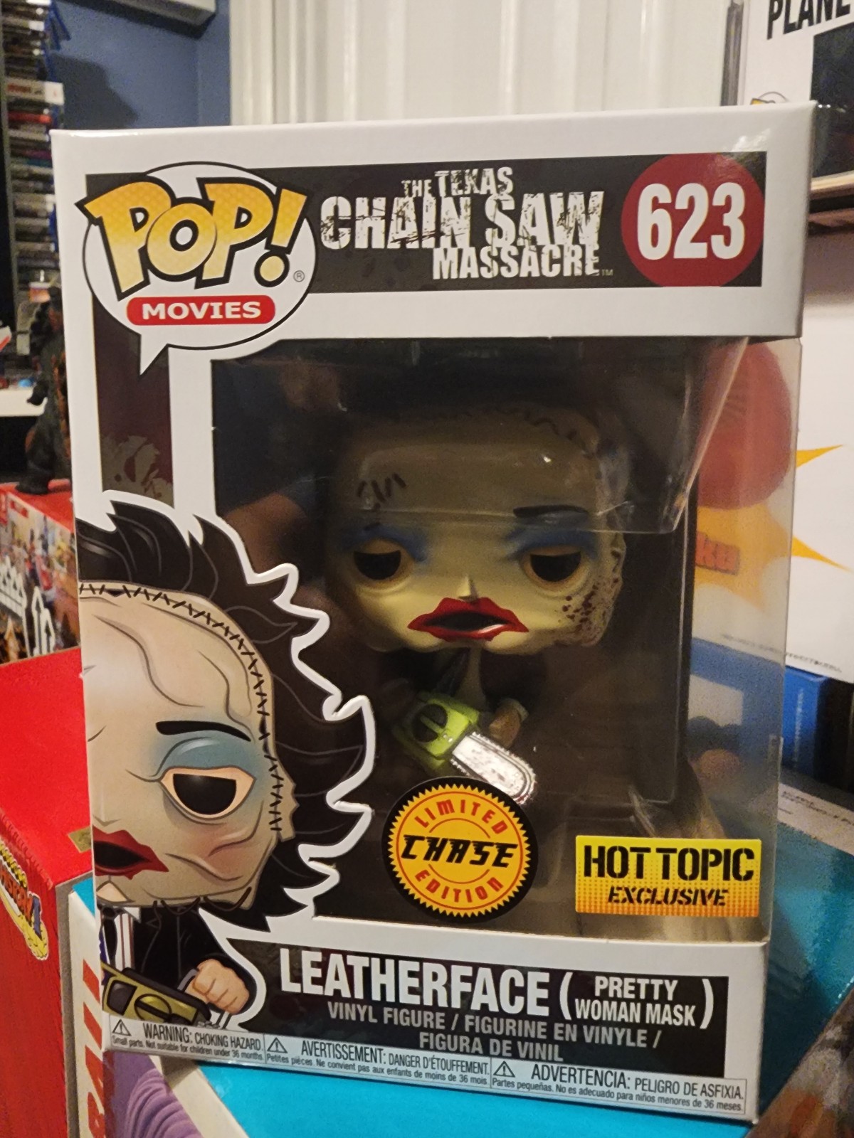 Funko Pop Hot Topic Exclusive Chase Leatherface