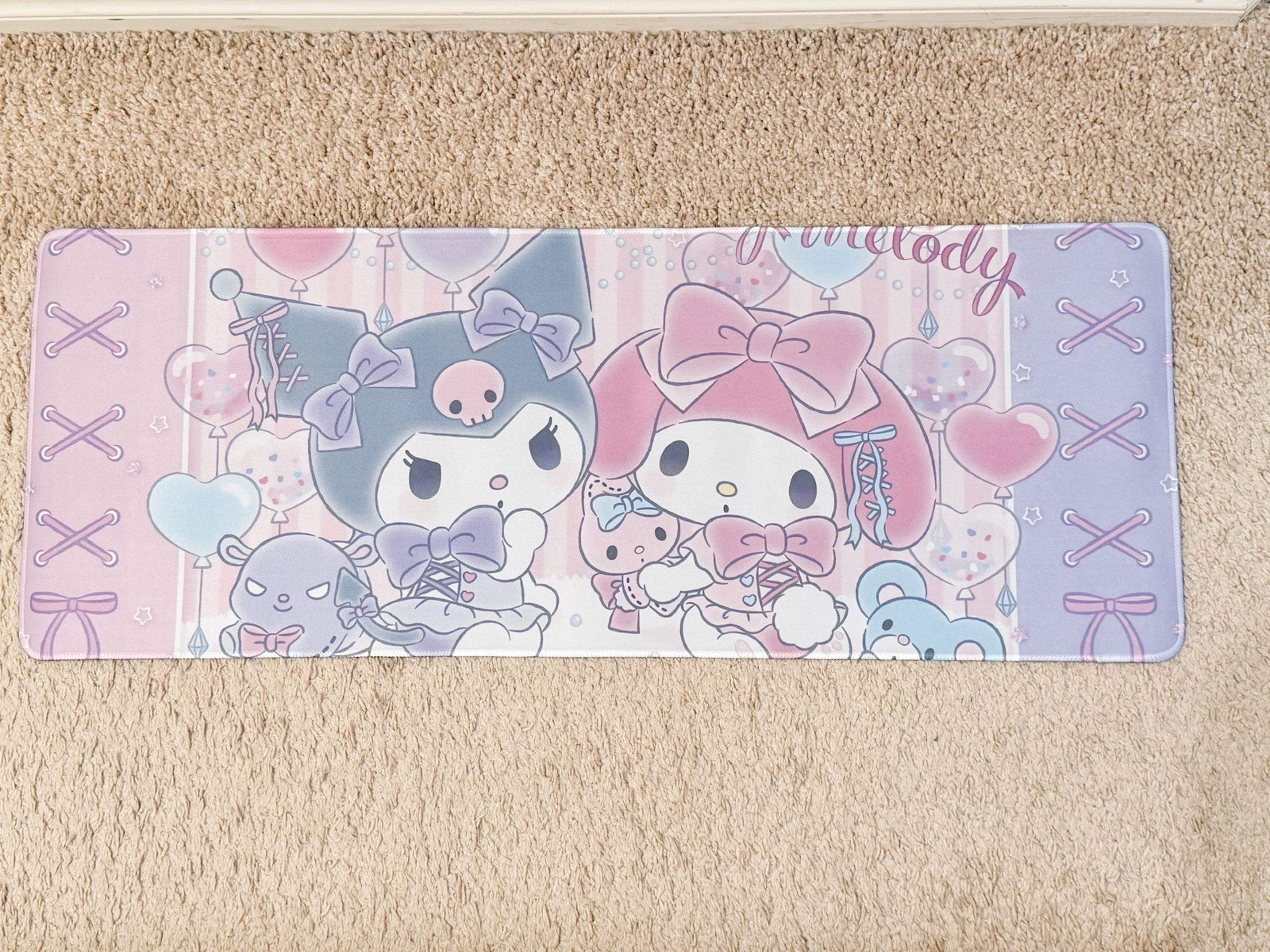 New! Sanrio Kuromi - My Melody  Large Desk Mat