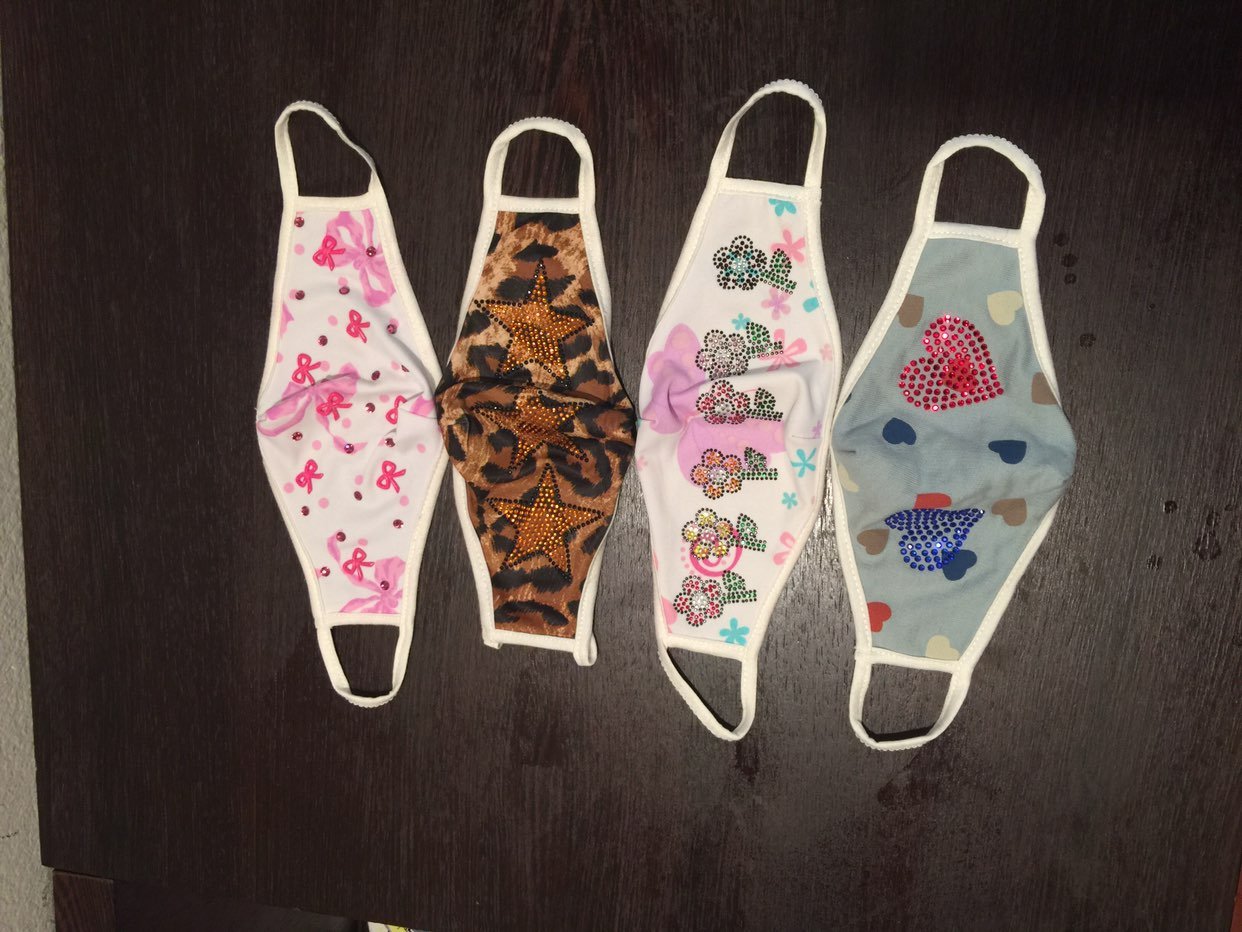Custom made Childrens face masks.