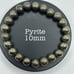 Authentic Pyrite 10mm bracelet from Bombshell Beads