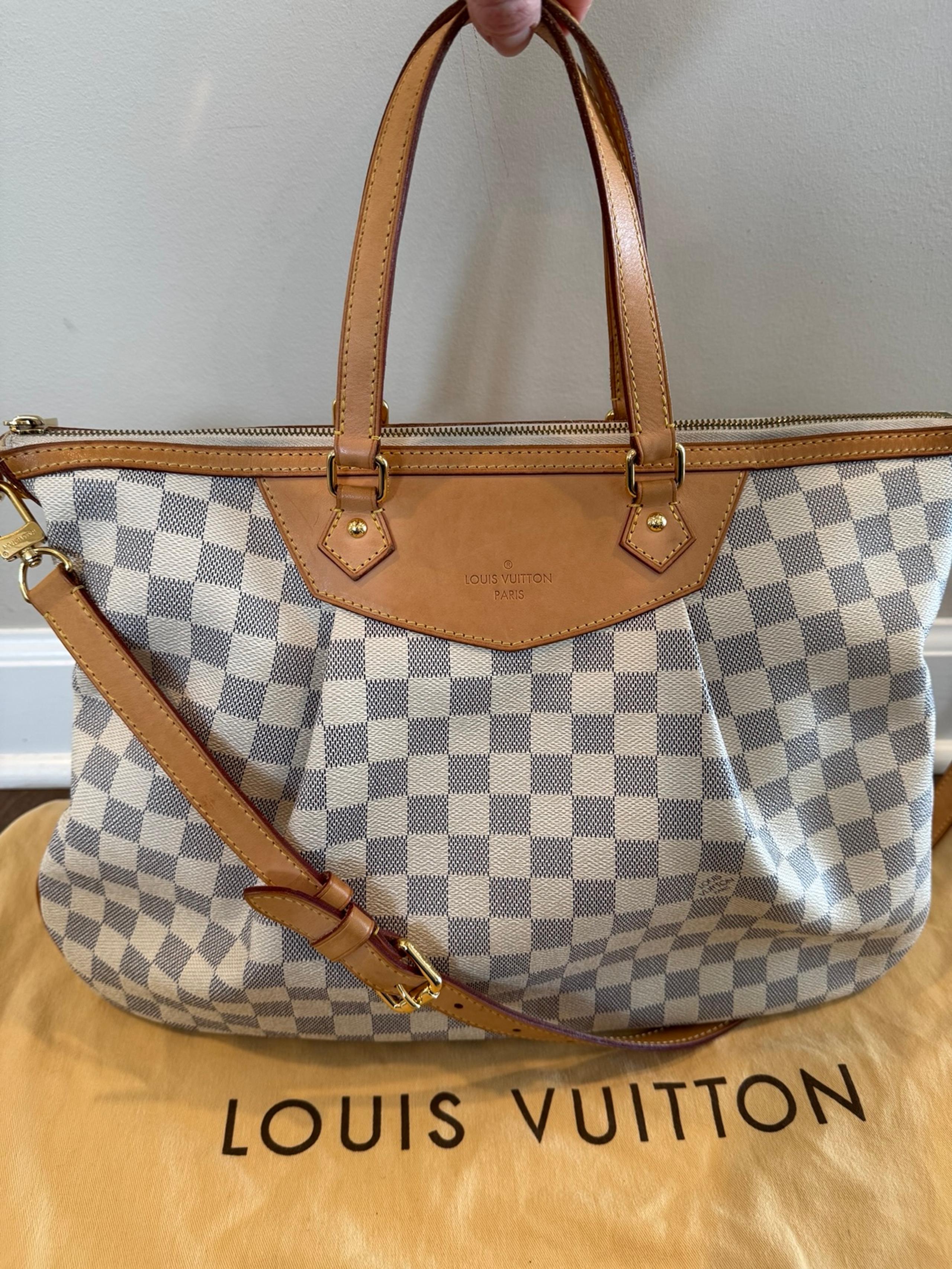 Louis Vuitton Siracusa Damier GM Shoulder Bag