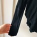 Free People WE THE FREE Waffle Sweater/Pullover/Thermal Black Mock Neck Size XS